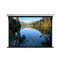 Liberty Screen Pro ALR Kinglux 133" 2.35:1 Motorized Tab  Tensioned For Short Throw Projector Screen