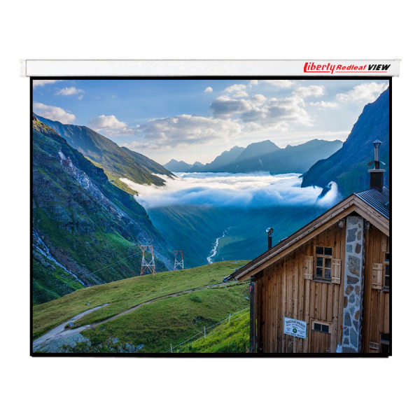 Liberty Redleaf View 164" (16:10) Motorized Screen with 4 in 1 Remote & Tubular motor