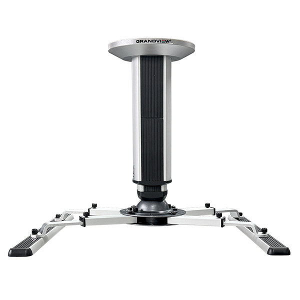 Liberty Grandview Ceiling Mount GPCM - B300 Silver Aluminium with Grey Steel Panel.