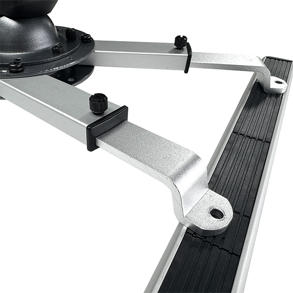 Liberty Grandview Ceiling Mount GPCM - B300 Silver Aluminium with Grey Steel Panel.