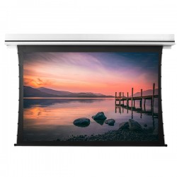 Liberty Grandview 84" (4:3) Premium Recessed TAB-TENTIONED Screen  With Trap Door  WW5 PS Series White