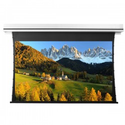 Liberty Grandview 120" (2.35:1) Premium Recessed TAB-TENTIONED Screen With Trap Door GG3. PS Series Grey.