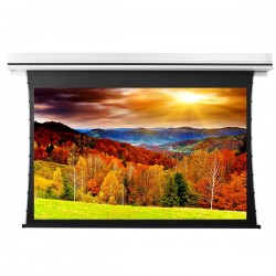 Liberty Grandview 130" (2.35:1) Premium Recessed TAB-TENTIONED Screen With Trap Door GG3. PS Series Grey.