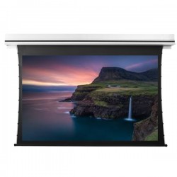 Liberty Grandview 140" (2.35:1) Premium Recessed TAB-TENTIONED Screen  With Trap Door AT6. Accoustic Weaved.