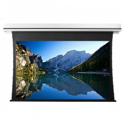 Liberty Grandview 150" (2.35:1) Premium Recessed TAB-TENTIONED Screen With Trap Door DY20. Dynamique 3D. (with Wooden Crate packing).