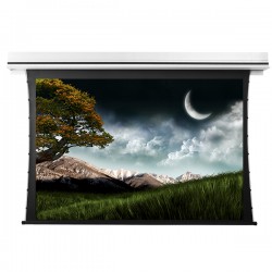 Liberty Grandview 150" (2.35:1) Premium Recessed TAB-TENTIONED Screen With Trap Door AT6. Accoustic Weaved (with Wooden Crate packing).