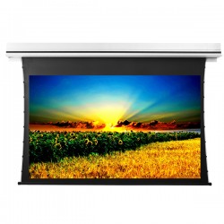 Liberty Grandview 92" (16:9) Premium Recessed TAB-TENTIONED Screen With Trap Door GG3. PS Series Grey.