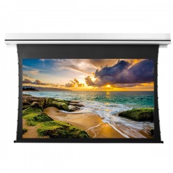 Liberty Grandview 180" (16:9) Premium Recessed TAB-TENTIONED Screen  With Trap Door DY20. Dynamique 3D. (with Wooden Crate packing).