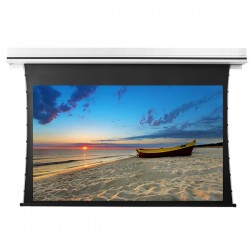 Liberty Grandview 109" (16:10) Premium Recessed TAB-TENTIONED Screen With Trap Door WW5. PS Series White.