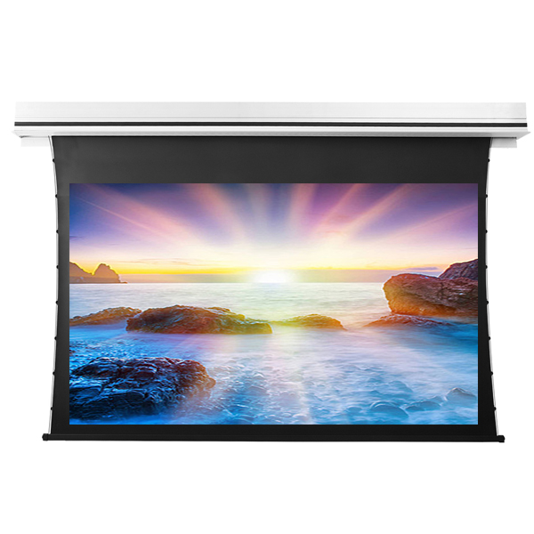 Liberty Grandview 109" (16:10) Premium Recessed TAB-TENTIONED Screen  With Trap Door DY20. Dynamique 3D.