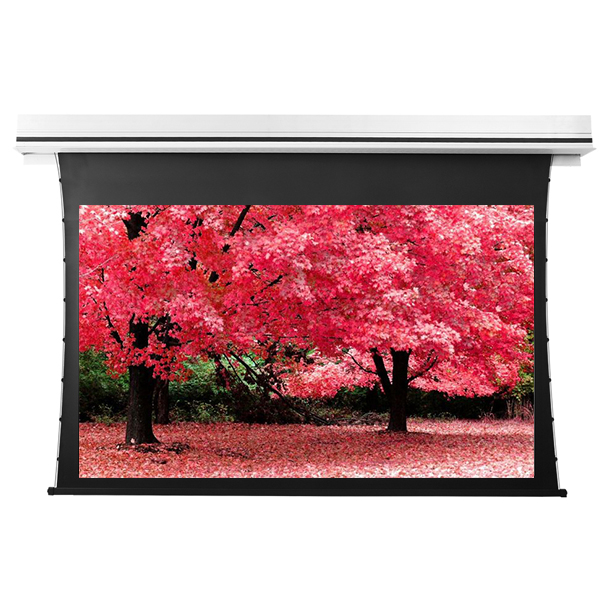 Liberty Grandview 130" (16:10) Premium Recessed TAB-TENTIONED Screen  With Trap Door GG3. PS Series Grey.