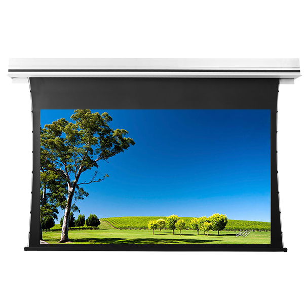 Liberty Grandview 137" (16:10) Premium Recessed TAB-TENTIONED Screen With Trap Door GG3. PS Series Grey.