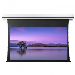 Liberty Grandview 137" (16:10) Premium Recessed TAB-TENTIONED Screen With Trap Door AT6. Accoustic Weaved.