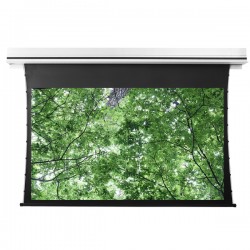 Liberty Grandview 150" (16:10) Premium Recessed TAB-TENTIONED Screen With Trap Door GG3. PS Series Grey  (with Wooden Crate packing).