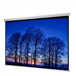 Liberty Show Manto Motorized 220"  (16:9) Screen with Matte White Fabric & RF Remote with Tubular Motor