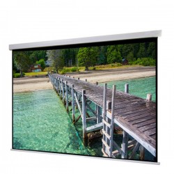 Liberty Show Manto 109"  Motorized (16:10) Screen with Matte White Fabric & RF Remote with Synchronous Motor