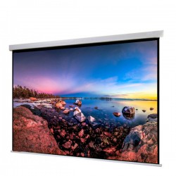 Liberty Show Manto 138"  (16:10) Motorized Screen with Matte White Fabric & RF Remote with Synchronous Motor