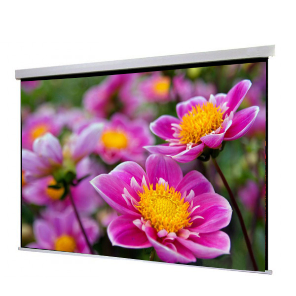 Liberty Show Manto 200" (4:3) Motorized Screen with Matte White Fabric & RF. Remote with Integration Control.