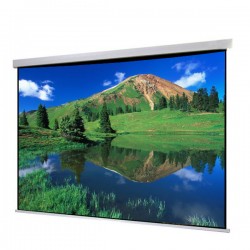 Liberty Show Manto 220"  (4:3) Motorized Screen with Matte White Fabric & RF Remote with Integration Control (RS 485 & 12V Trigger & Cont.Cable) 