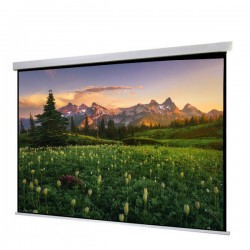 Liberty Show Manto 138" (4:3)  Motorized Screen with Matte White Fabric & RF Remote with Synchronous Motor 