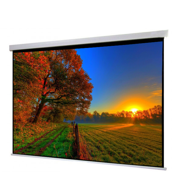 Liberty Show Manto 220" (16:10) Motorized Screen with Matte White Fabric & RF Remote with Integration Control (RS 485 & 12V Trigger & Cont.Cable) 