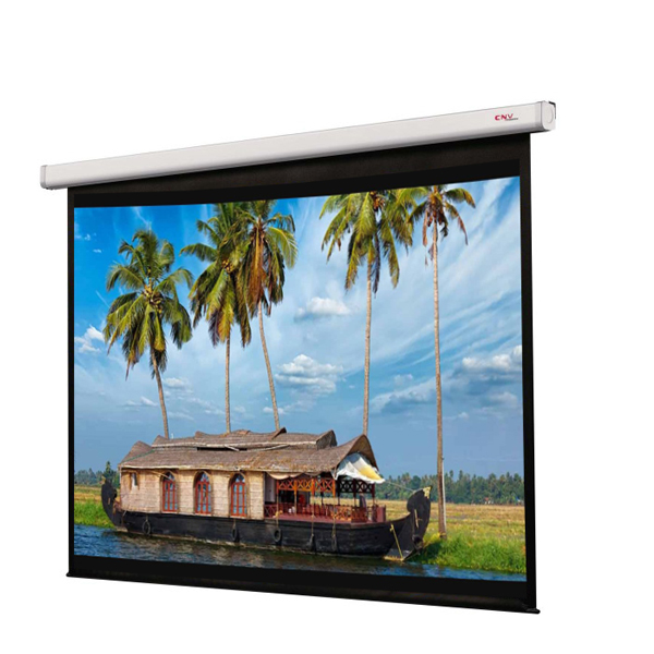 Liberty Grandview Synchro Motor 82" (16:10) CNV Motorized Screen With Fiber Glass Fabric GM5. Matte Grey