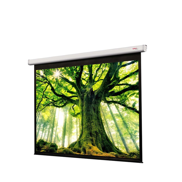 Liberty Grandview  72" (4:3) CNV Series Synchro Motor Motorized Screen  With Matte White Fiber Glass Fabric (WM5.) 