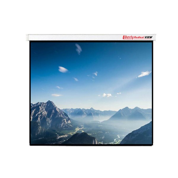 Liberty Redleaf View 250" (16:9) Giant Motorized Screen with Case-158, Roller-114