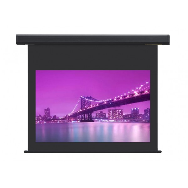 Liberty Screen Pro Jampo 226" (16:9) Giant Motorized Screen - Aluminium (Black Drop UP 400mm)