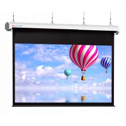 Liberty Screen Pro Topview Plus 380" (4:3) Giant Motorized Screen - Stainless Steal (Black Drop UP 150mm)