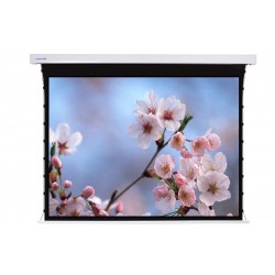 Liberty Screen Pro 92" 16:9 Jampo (TJ) Medium Tab-Tensioned Motorized 4K MW Screen with 868MHz Wire Less Remote Control