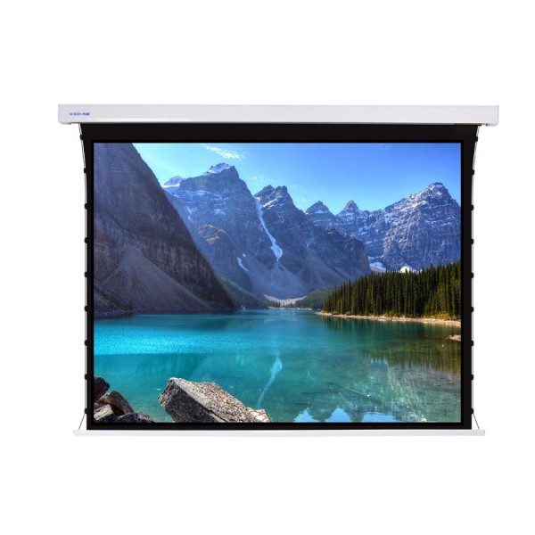 Liberty Screen Pro 100" 16:10 Jampo (TJ) Medium Tab-Tensioned Motorized 4K MW Screen with 868MHz Wire Less Remote Control