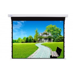 Liberty Screen Pro 160" 16:10 Jampo (TJ) Medium Tab-Tensioned Motorized 4K MW Screen with 868MHz Wire Less Remote Control (With Wooden Crate Packing)