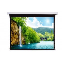 Liberty Screen Pro 220" 16:10 Jampo Tab-Tensioned Motorized 4K MW Screen     