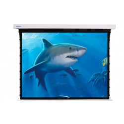 Liberty Screen Pro Jampo Tab-Tensioned Motorized 106" 16:9 8K ALR Long Focus Projector Screen with Sync. Trigger - TJ.