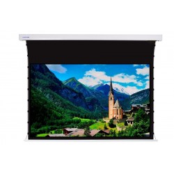 Liberty Screen Pro Jampo Tab-Tensioned Motorized 84" 4:3 8K ALR Long Focus Projector Screen with Sync. Trigger - TJ.