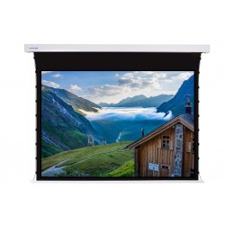 Liberty Screen Pro Jampo Tab-Tensioned Motorized 120" 4:3 8K ALR Long Focus Projector Screen with Sync. Trigger - TJ.