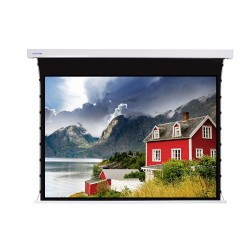 Liberty Screen Pro Jampo Tab-Tensioned Motorized 220" 4:3 8K ALR Long Focus Projector Screen with Sync. Trigger - TJ.