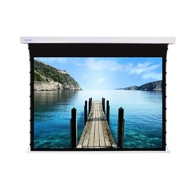 Liberty Screen Pro 100" 16:9 Jampo Tab-Tensioned Motorized T8 Screen 