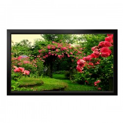 Liberty Screen Max 120” (16:9) Fixed Frame Screen 4K. 80 mm. Acoustic Woven 'C' Fabric.