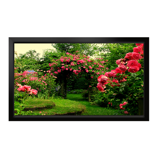 Liberty Screen Max 120” (16:9) Fixed Frame Screen 4K. 80 mm. Acoustic Woven 'C' Fabric.