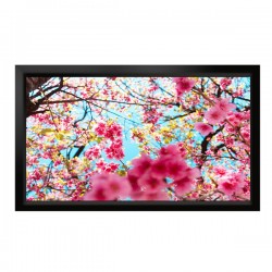 Liberty Screen Max 165” (16:9) Fixed Frame Screen 4K. 80 mm. Acoustic Woven 'C' Fabric.