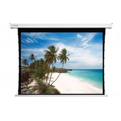 Liberty Screen Pro 135" 16:10 Benz (TB) Tab-Tensioned Motorized 4K MW Screen with 868MHz Wire Less Remote Control with Sync-Trigger Supplied