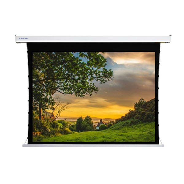 Liberty Screen Pro  Benz  Economic 100" 16:9 8K ALR Motorized Tab-Tensioned Screen for Long Focus Projector with Sync-Tigger - TB