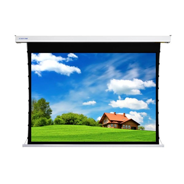 Liberty Screen Pro  Benz  Economic 100" 4:3 8K ALR Motorized Tab-Tensioned Screen  for Long Focus Projector with Sync-Tigger - TB
